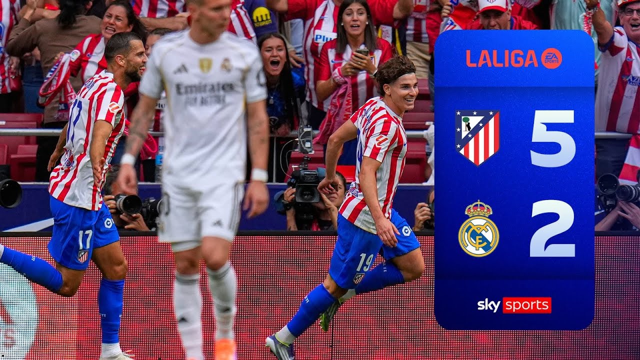 Atlético Madrid 5-2 Real Madrid🔥 (442oons Parody)