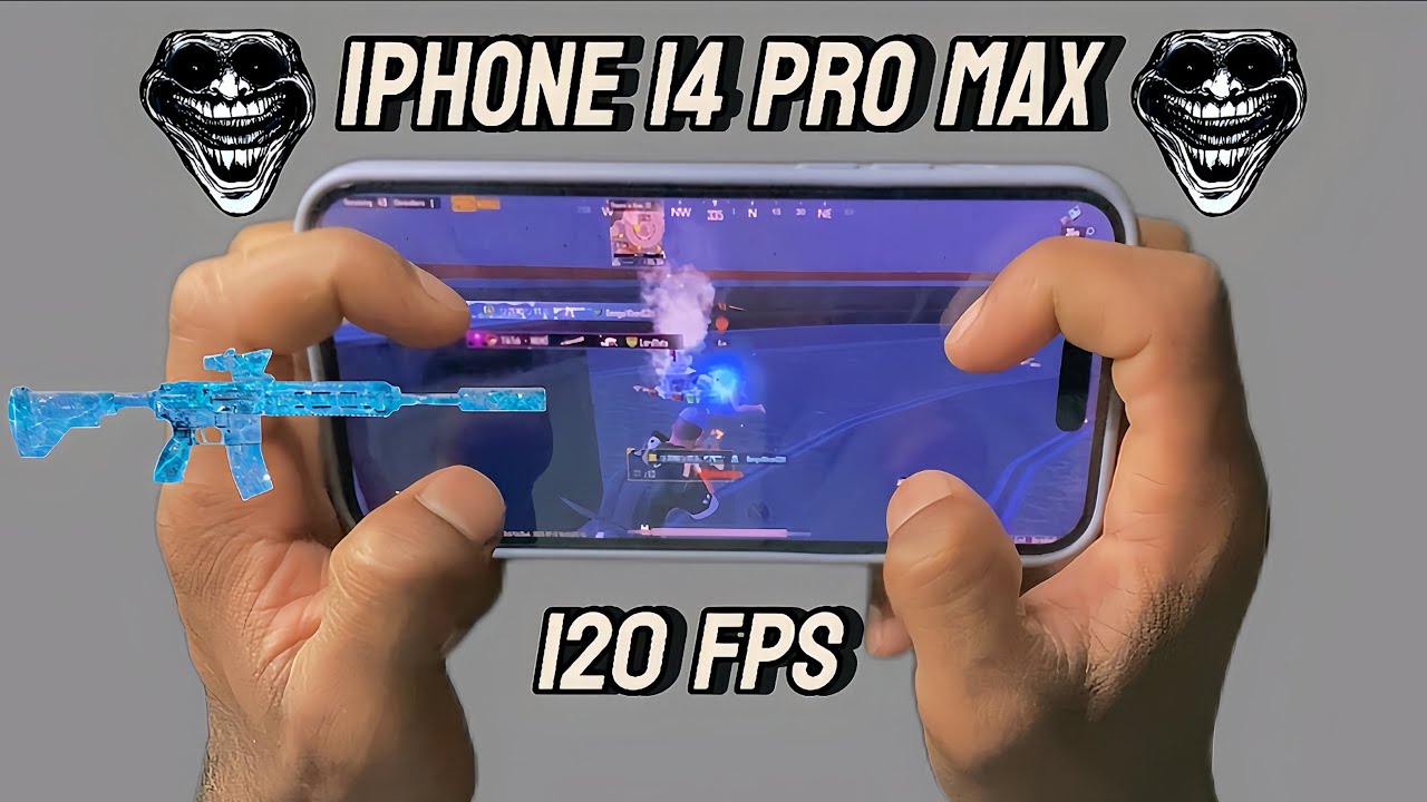 IPHONE 14 PRO MAX 120 FPS 🔥 PUBG MOBILE TEST IN 2025 🥶 AFTER IOS 18.5 / 4 FINGER + GYROSCOPE#bgmites