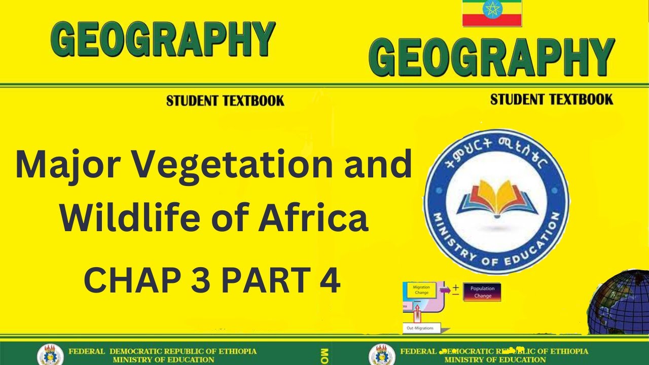 Grade 10 Geography Chapter 3 #4 in Amharic | በአማርኛ Major Vegetation and Wildlife of Africa