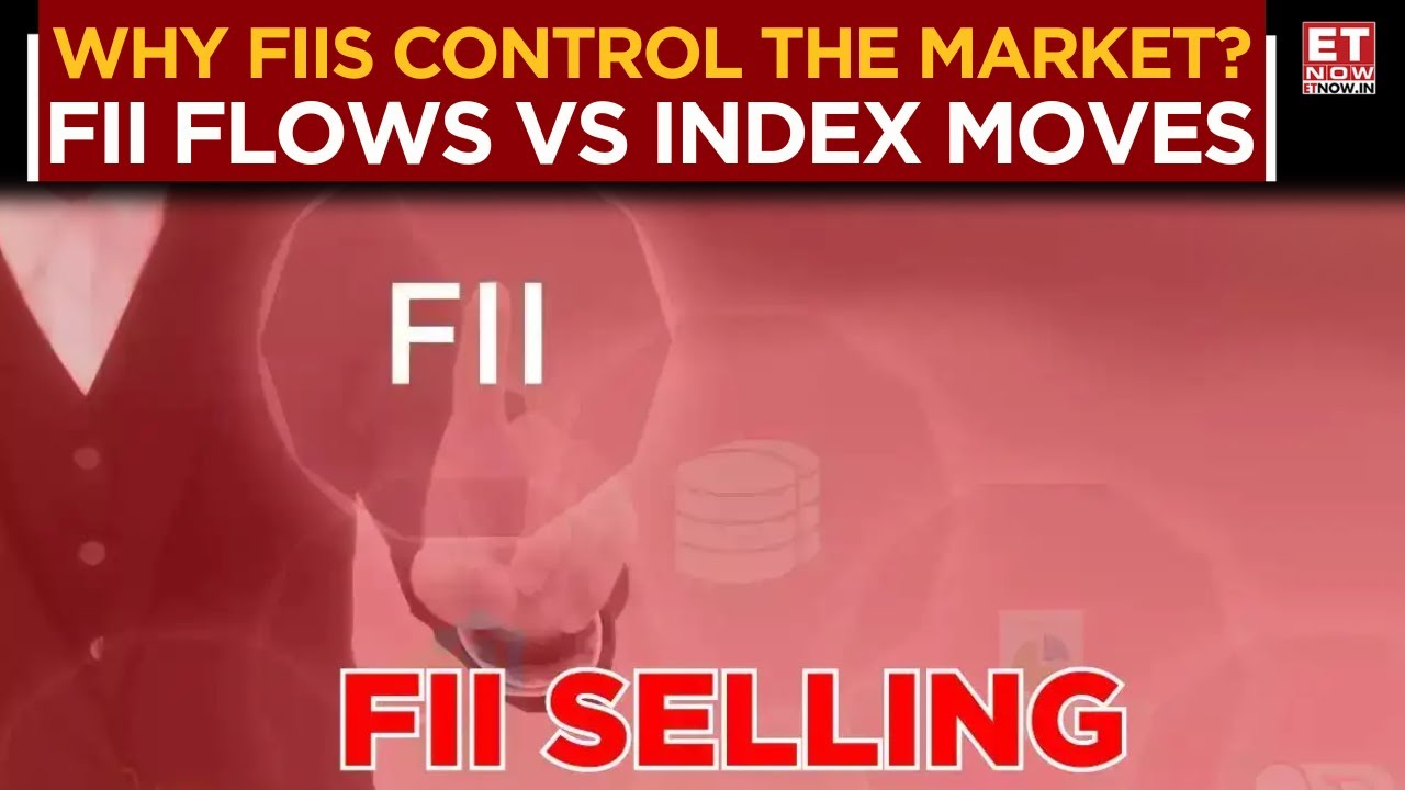FII Selling = Nifty Correction? Market Pattern Revealed! | Tracking Technicals: FII Flows Vs Index