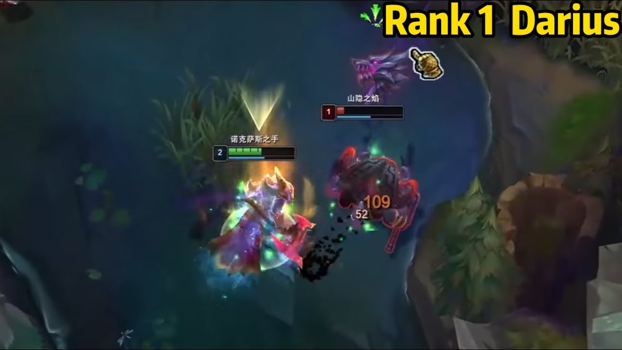 Rank 1 Darius: He DESTROYED a Master Ornn with Darius!