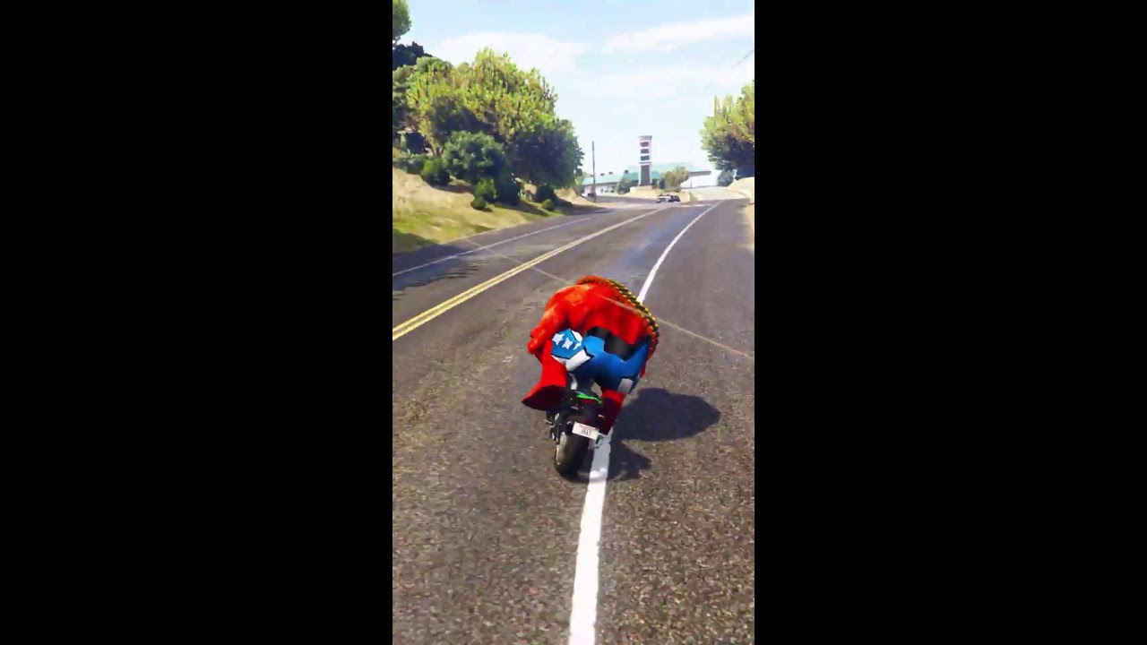 Gta V:  Spiderman Ragdoll Fun Fails Live
