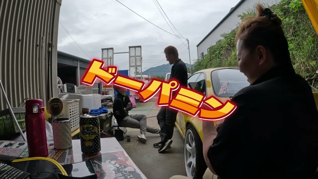 事務所前トーク
