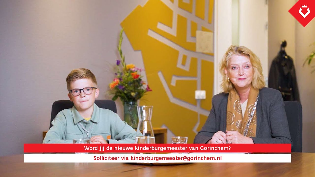 Oproep kinderburgemeester 2025