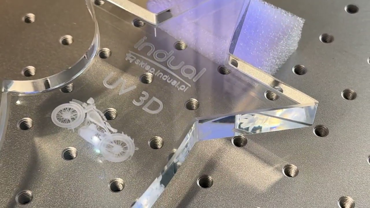 Indual | Technika Laserowa | Prezentacja znakowarki 3D