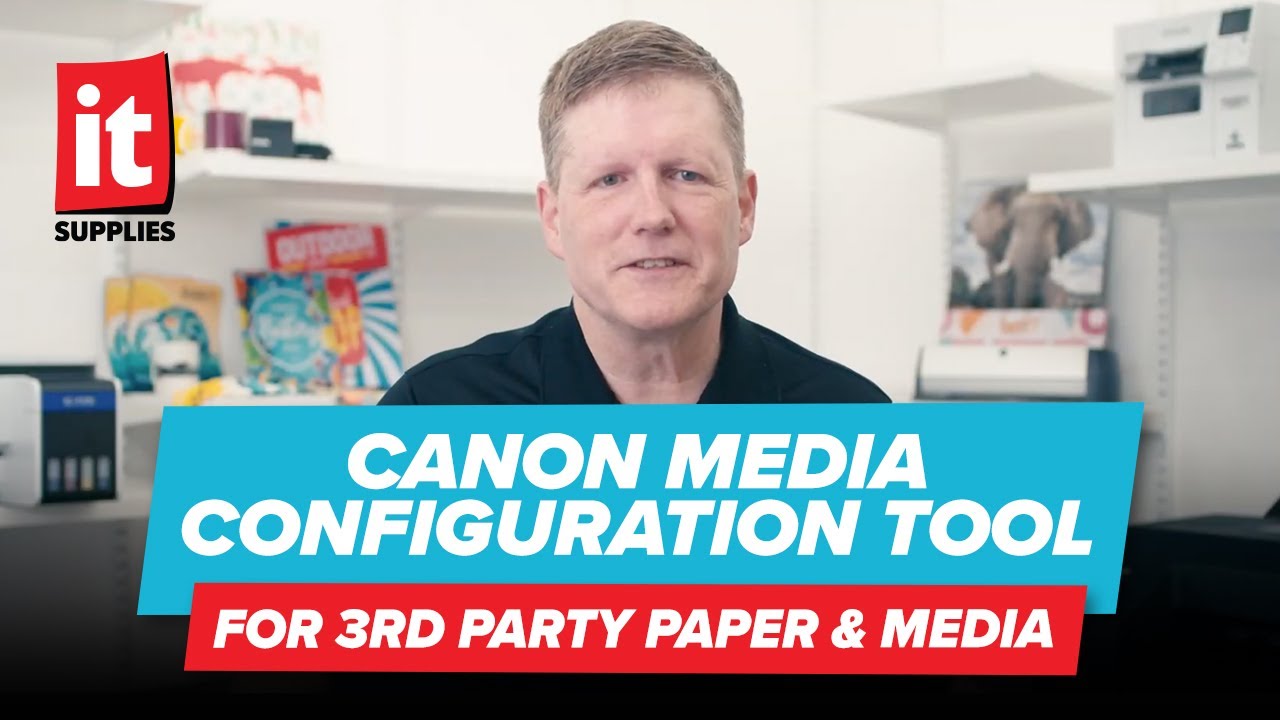 Canon Media Configuration Tool for 3rd Party Paper & Media