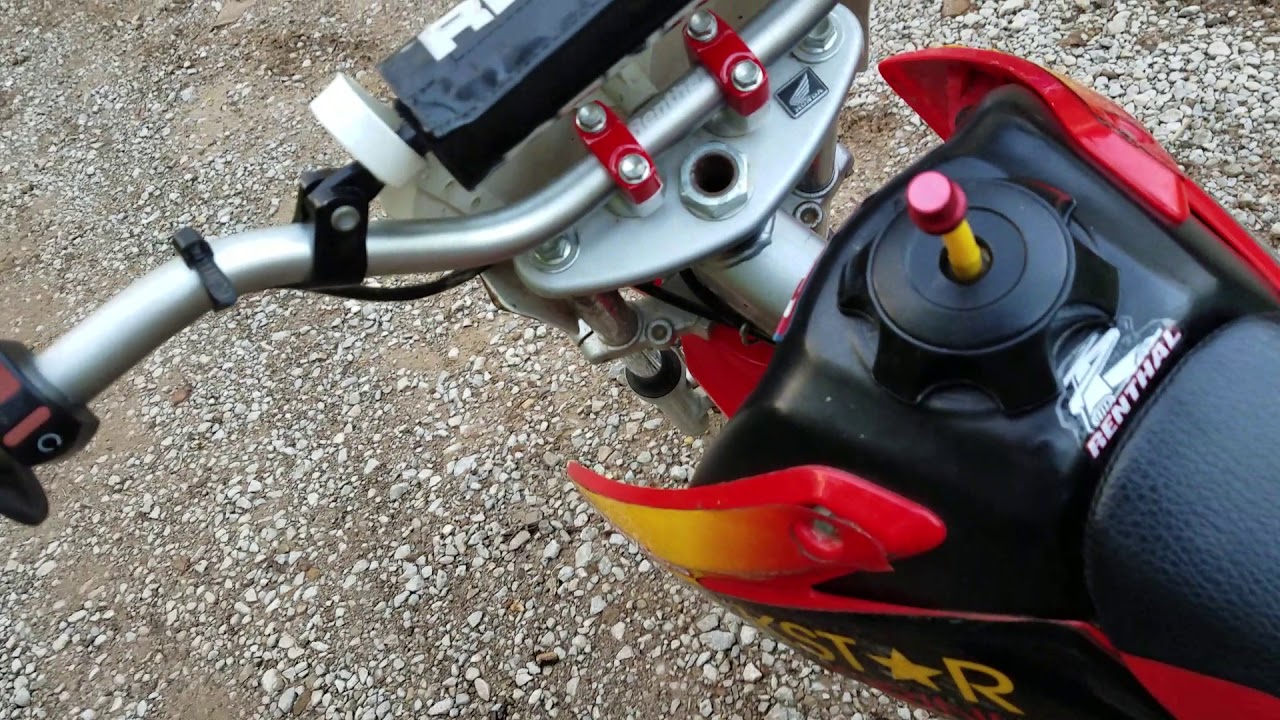 crf70 pit bike build