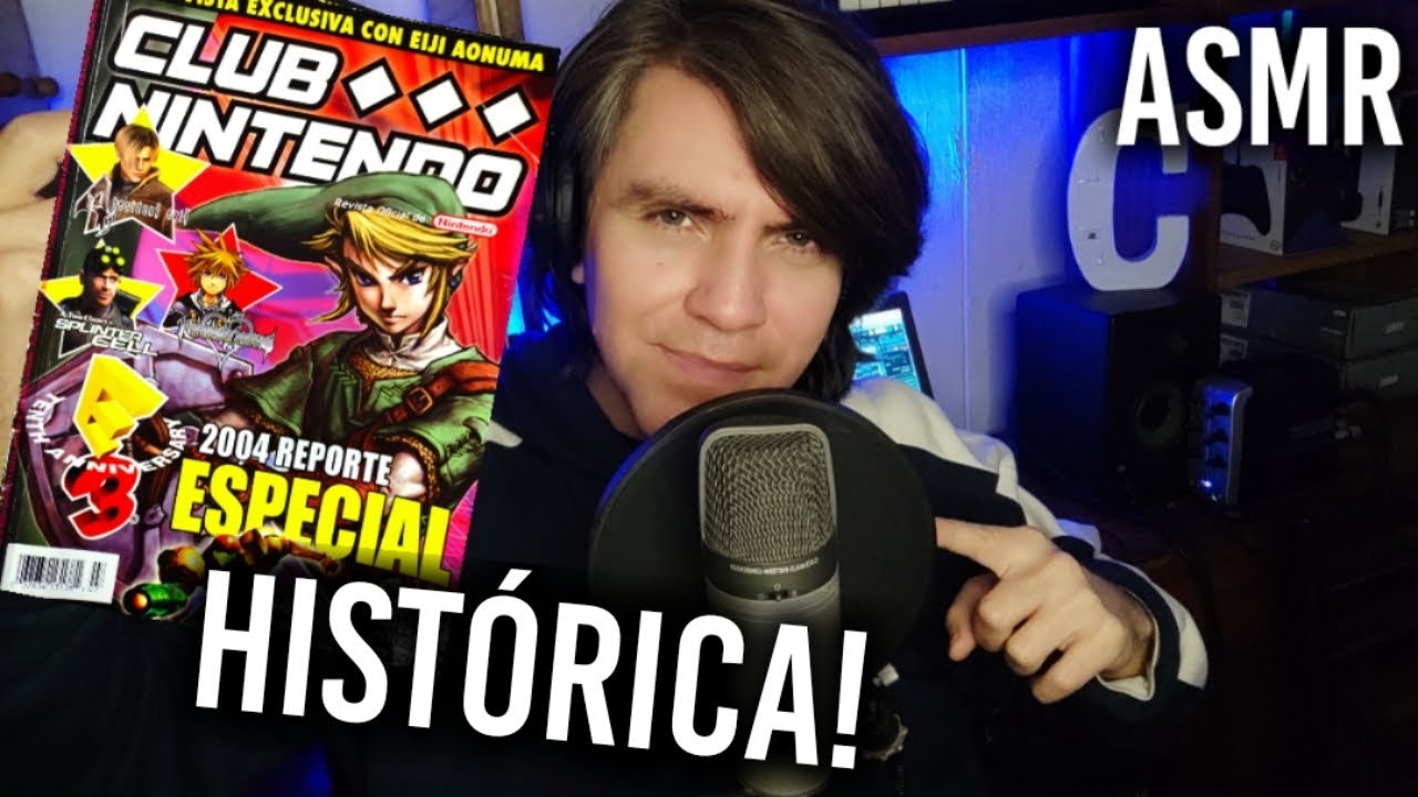 ASMR Para Dormir Te Leo La CLUB NINTENDO HISTÓRICA E3 #asmr #asmrvideo #asmrespañol #asmrparadormir