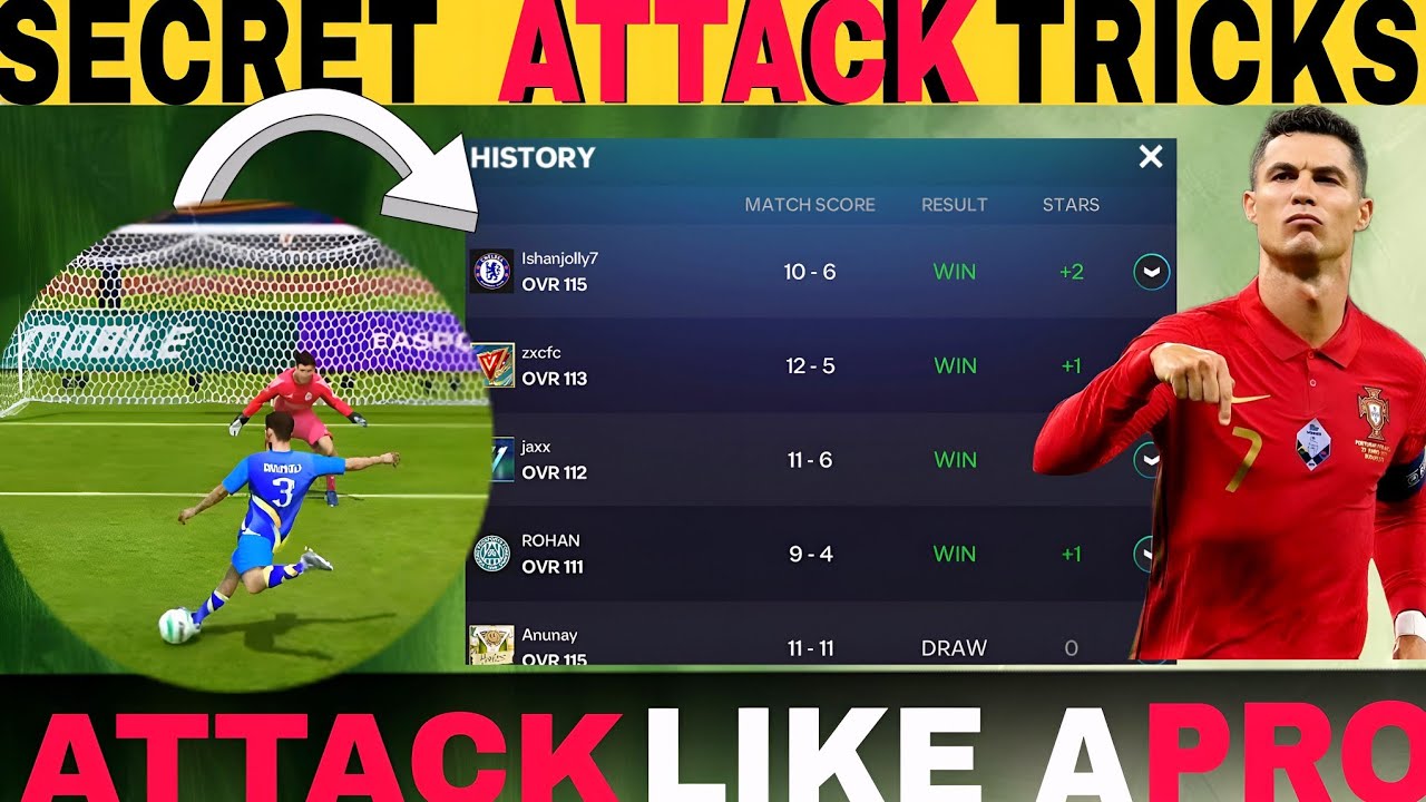 5 профессиональных советов по улучшению вашей атаки в FC Mobile 26