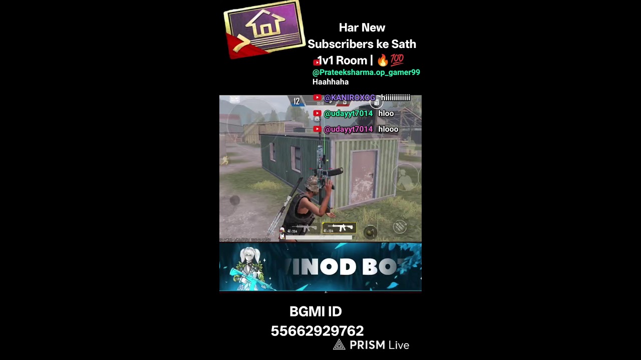 Vinod Bot Live 😎 | BGMI me Noob Public Ki Dhulai 😂