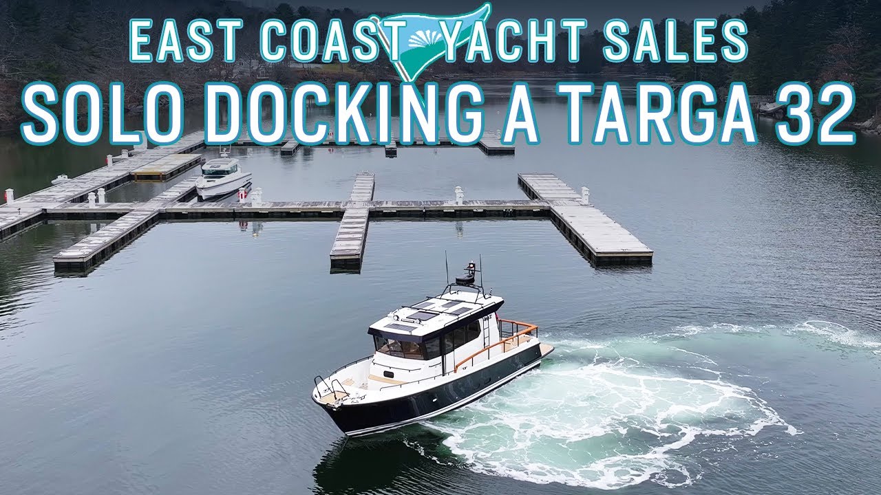 Solo Docking a Targa 32