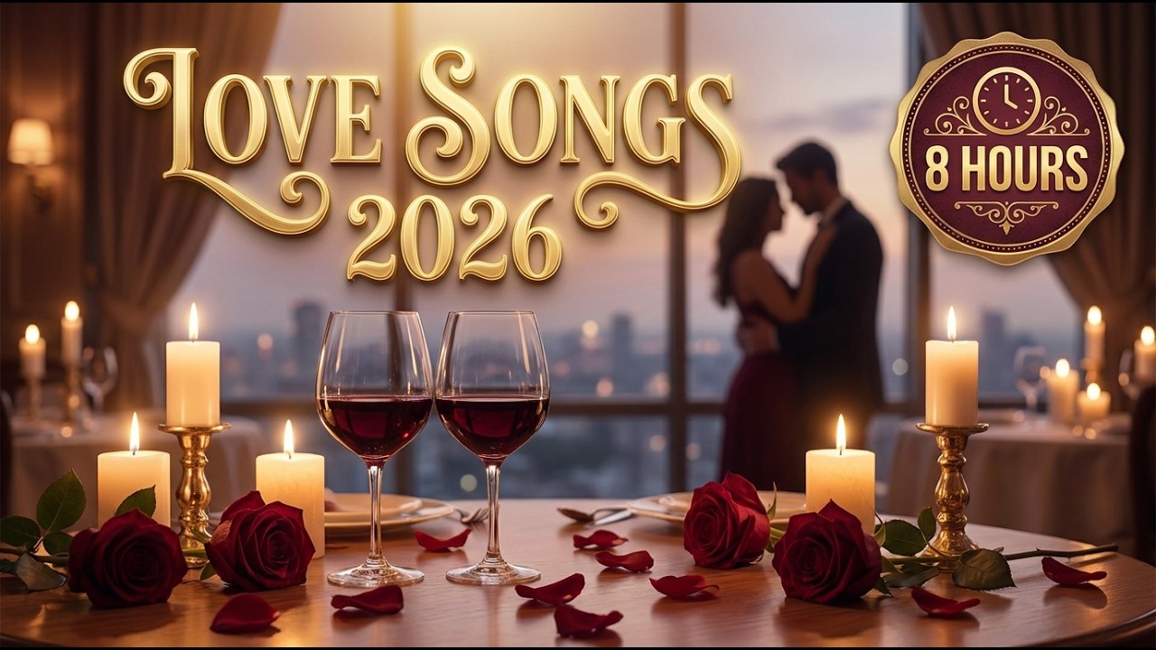 Valentine's Day Love Songs 💕 8 Hours | Romantic Music 2026, Dinner, Proposals, Couples