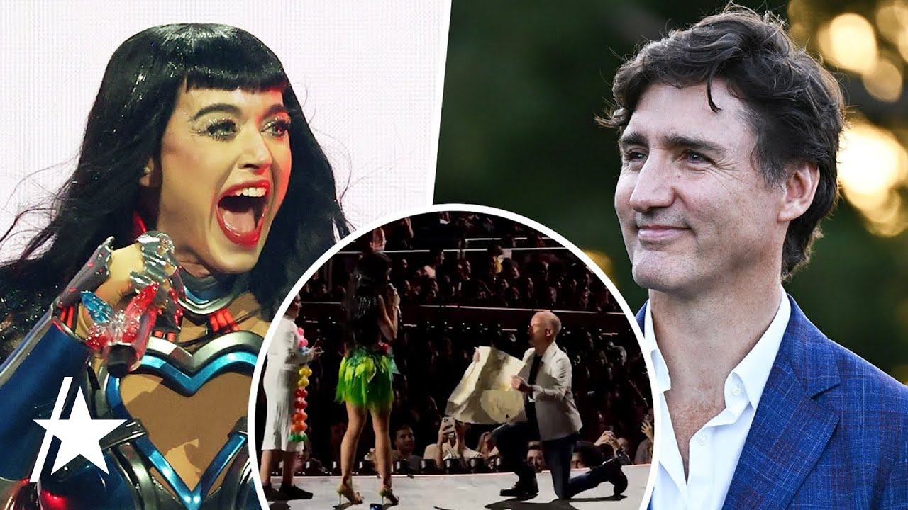 Did Katy Perry Tease Justin Trudeau Romance During Onstage Fan Proposal?
