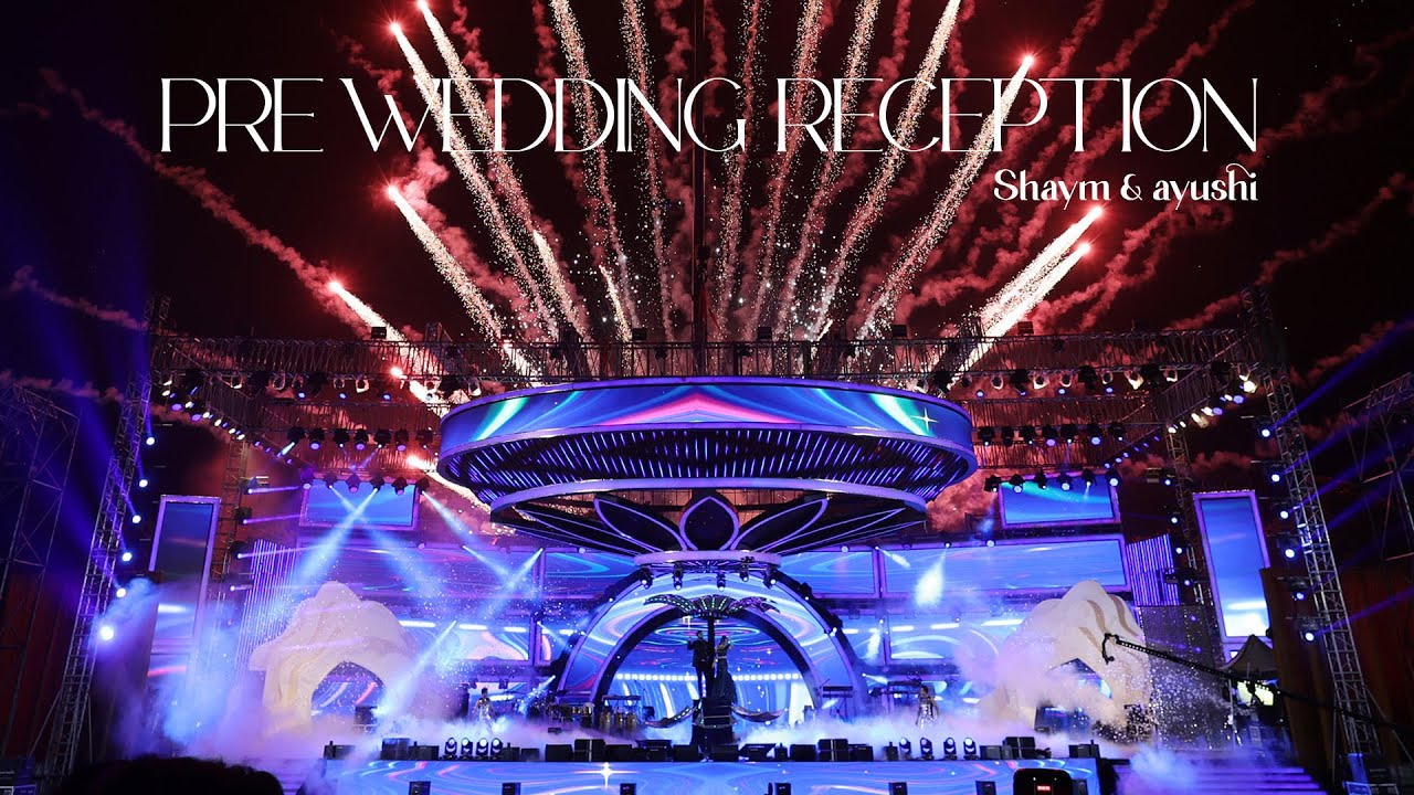 SHYAM & AYUSHI | PRE WEDDING RECEPTION COUPLE ENTRY  | 2025