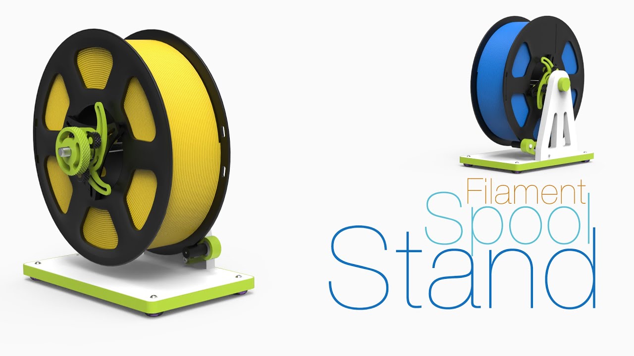 Filament Spool Stand Demo