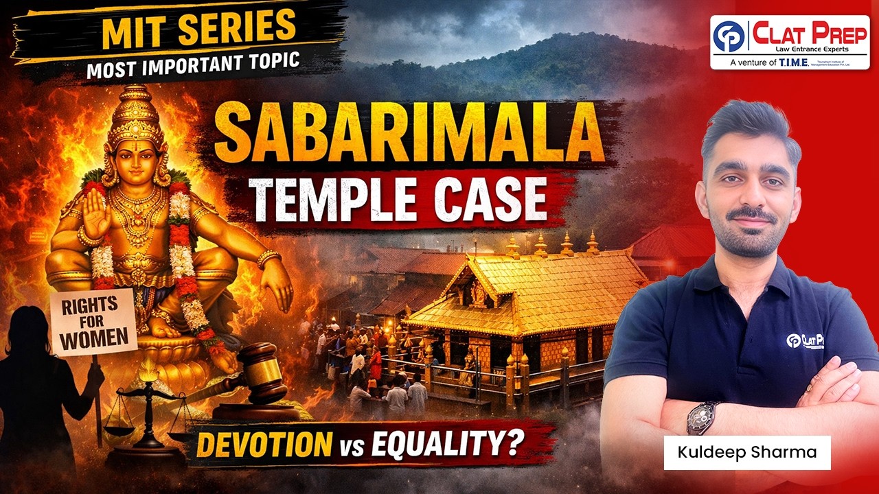 SABARIMALA CASE Explained | Essential Religious Practices | Constitutional Morality | MIT Series
