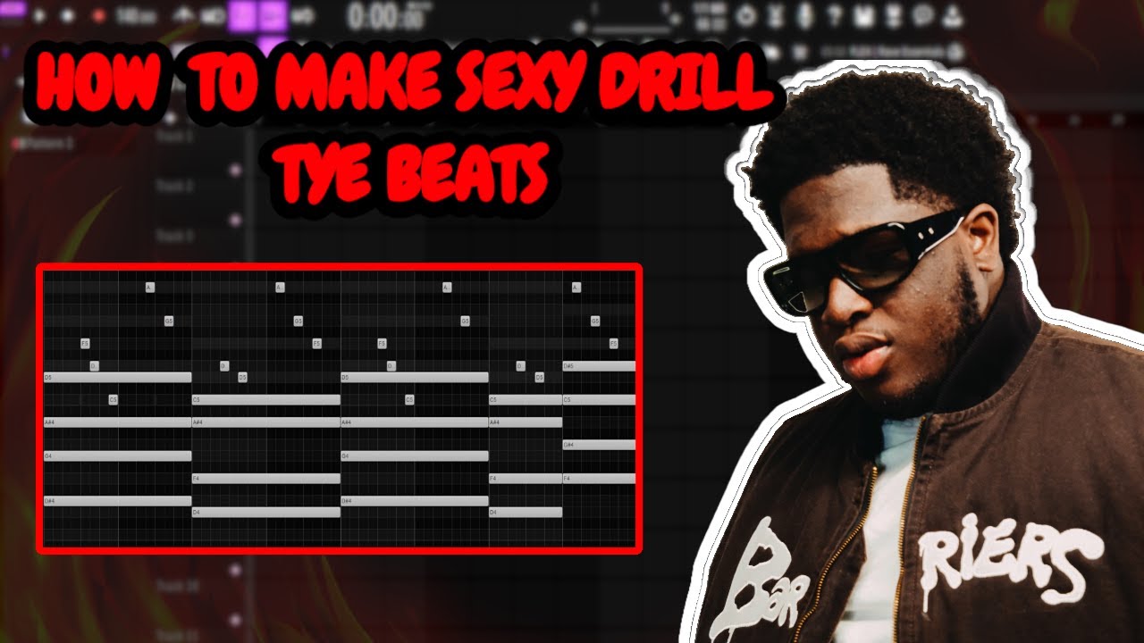 HOW TO MAKE SEXY DRILL TYPE BEATS LIKE CASH COBAIN | Fl Studio Tutorial