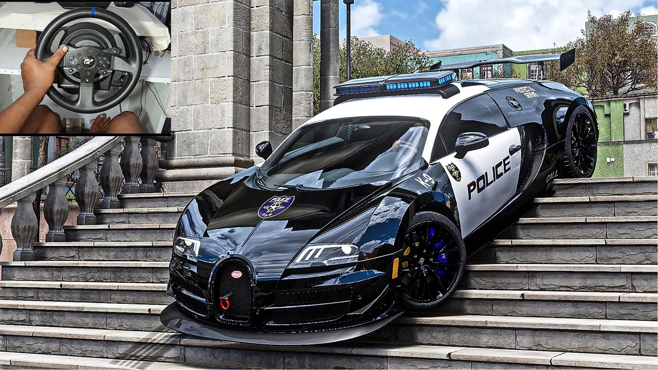 Veyron Super Sport Bugatti (1500) HP  Horizon 5 Steering Wheel Gameplay Thrust master T300 GT Gaming