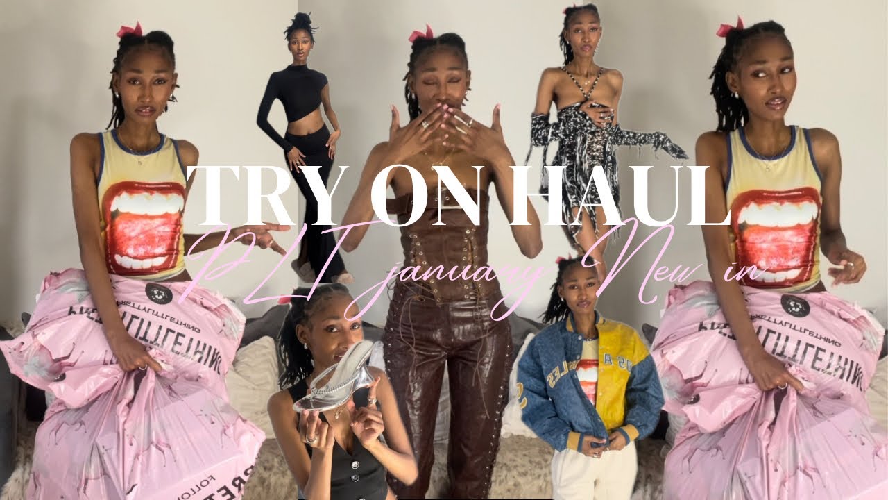 PRETTY LITTLE THING NEW IN HAUL | January 2024 try on haul |