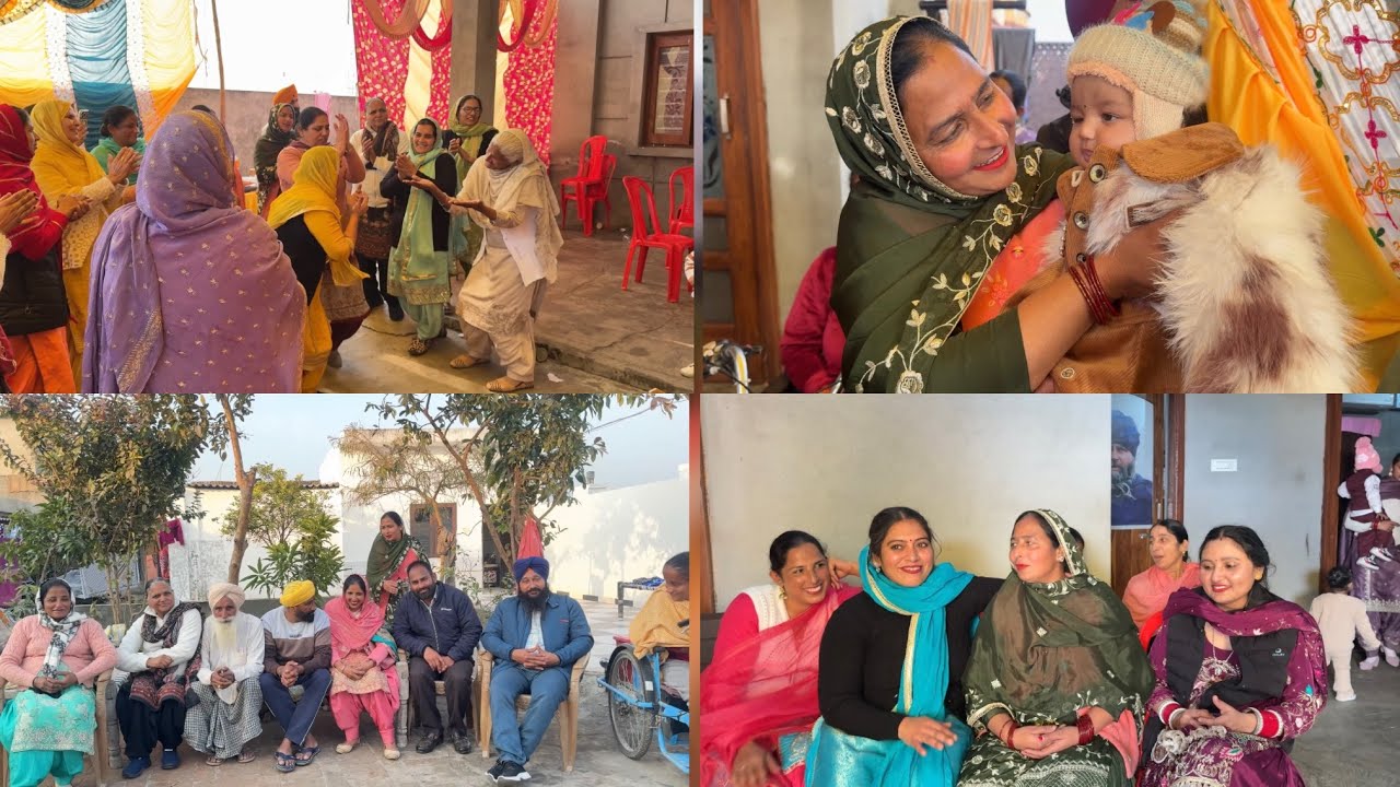ਬੇਟੀ ਦੇ ਧਮਾਨ ਤੇ ਲਗਿਆ ਰੌਣਕਾ 💕#thepunjab #sadapunjab #familyvlog 