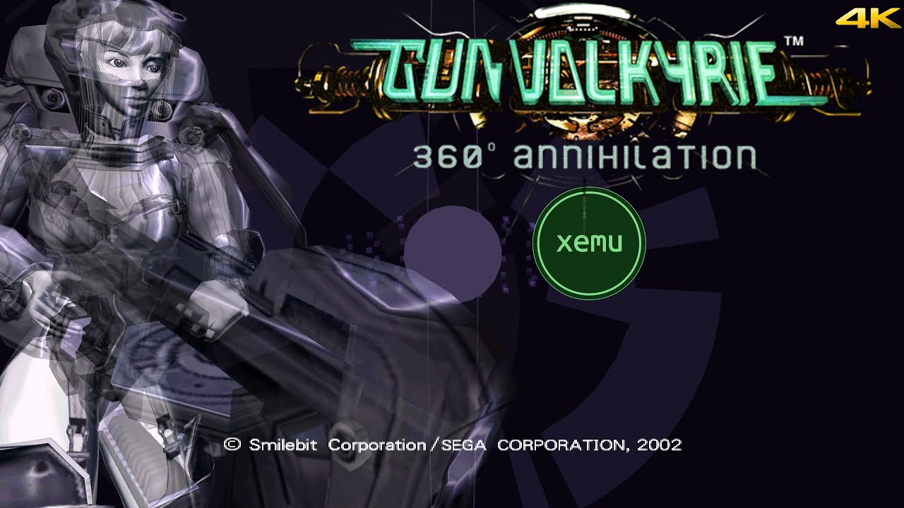 Gunvalkyrie 4K UHD Gameplay | XEMU 0.7.58 Xbox Emulator PC