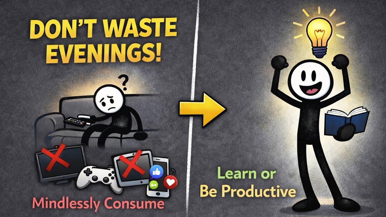 STOP WASTING EVENINGS ❌ | Do This Instead ✅