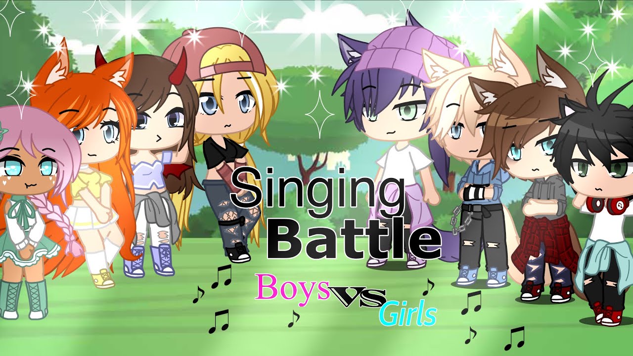 Girls vs boy singing battle {introducing my oc’s}