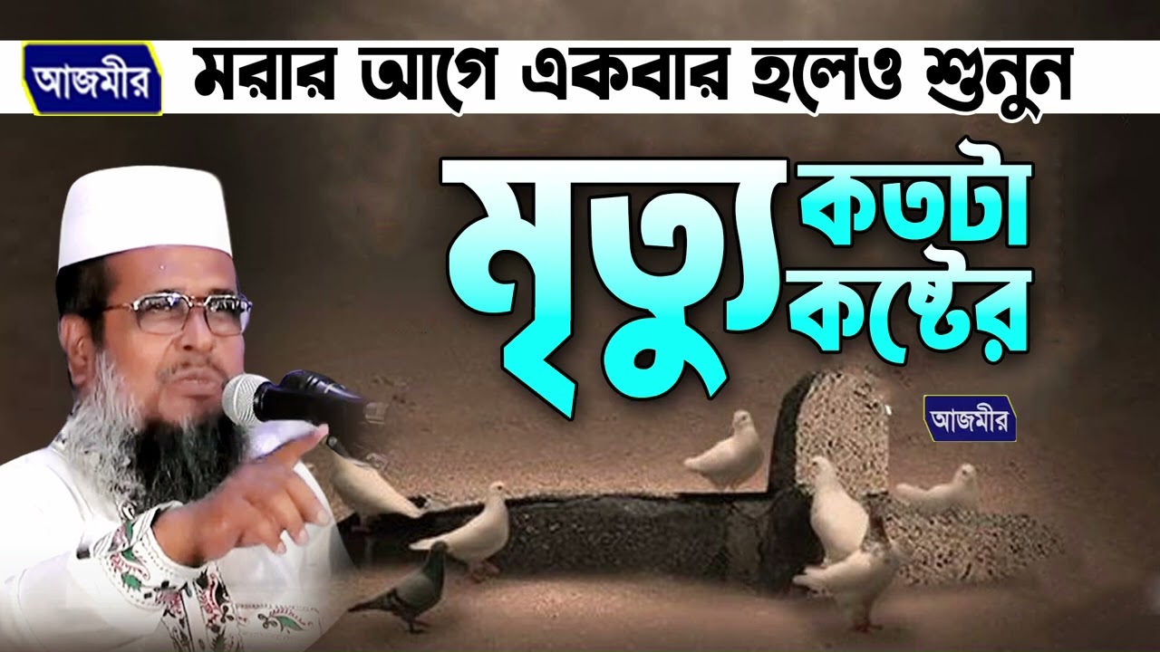 মৃত্যু কতটা কষ্টের । তোফাজ্জল হোসেন ভৈরবী । tofazzal hossain bhairovi | bangla waz |