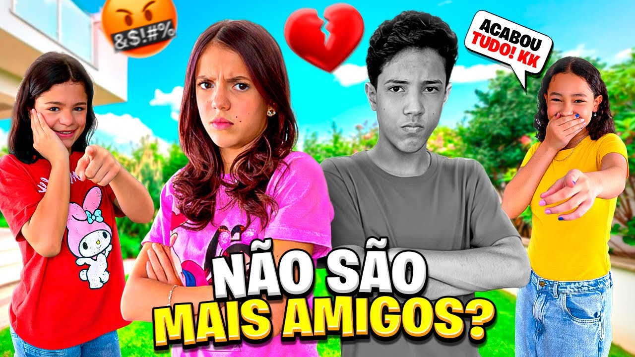 Henrique rasgou os materiais da escola da J&eacute;ssica *manu e a irm&atilde; g&ecirc;mea aprontou?