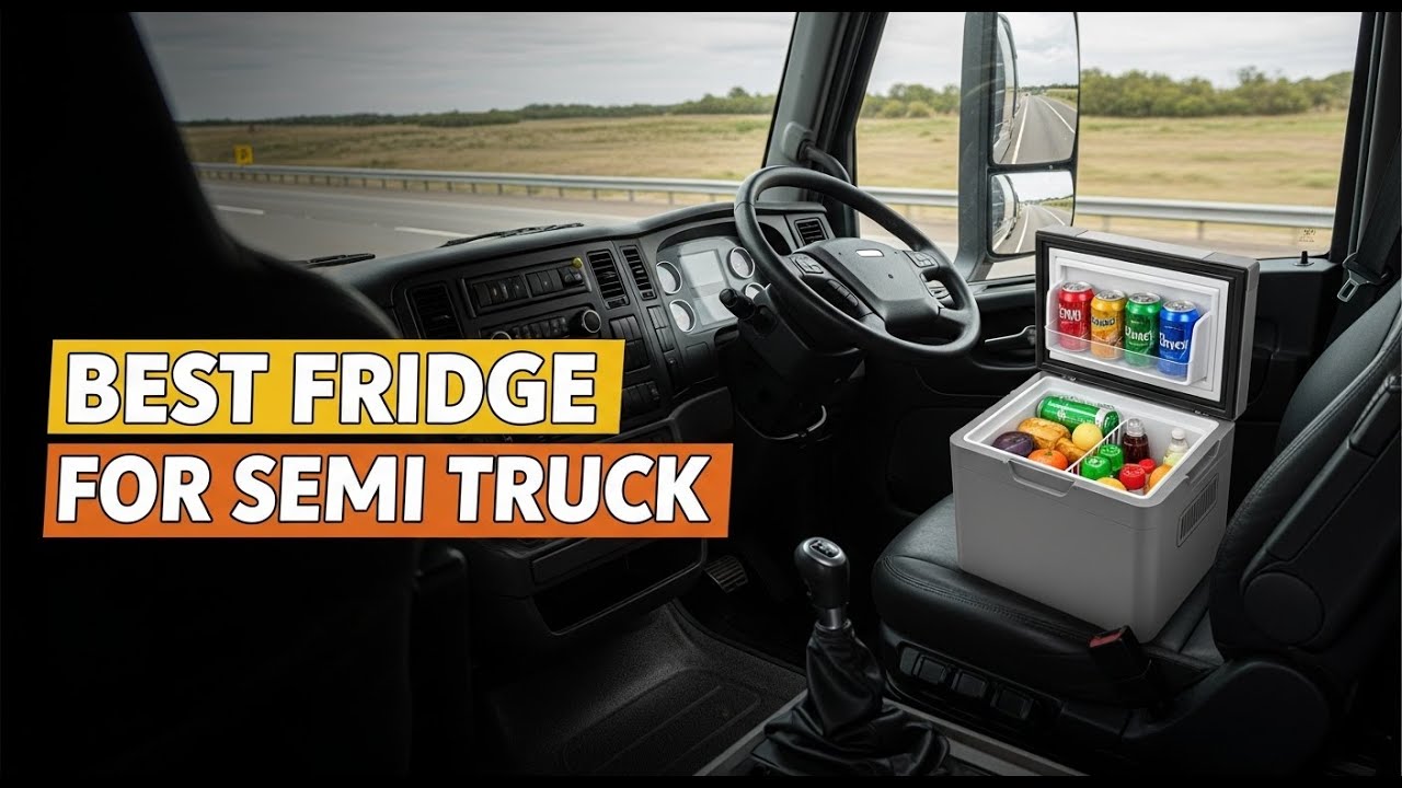 TOP 5 Best Fridge For Semi Truck 2025 | Truckers Swear By These Fridges