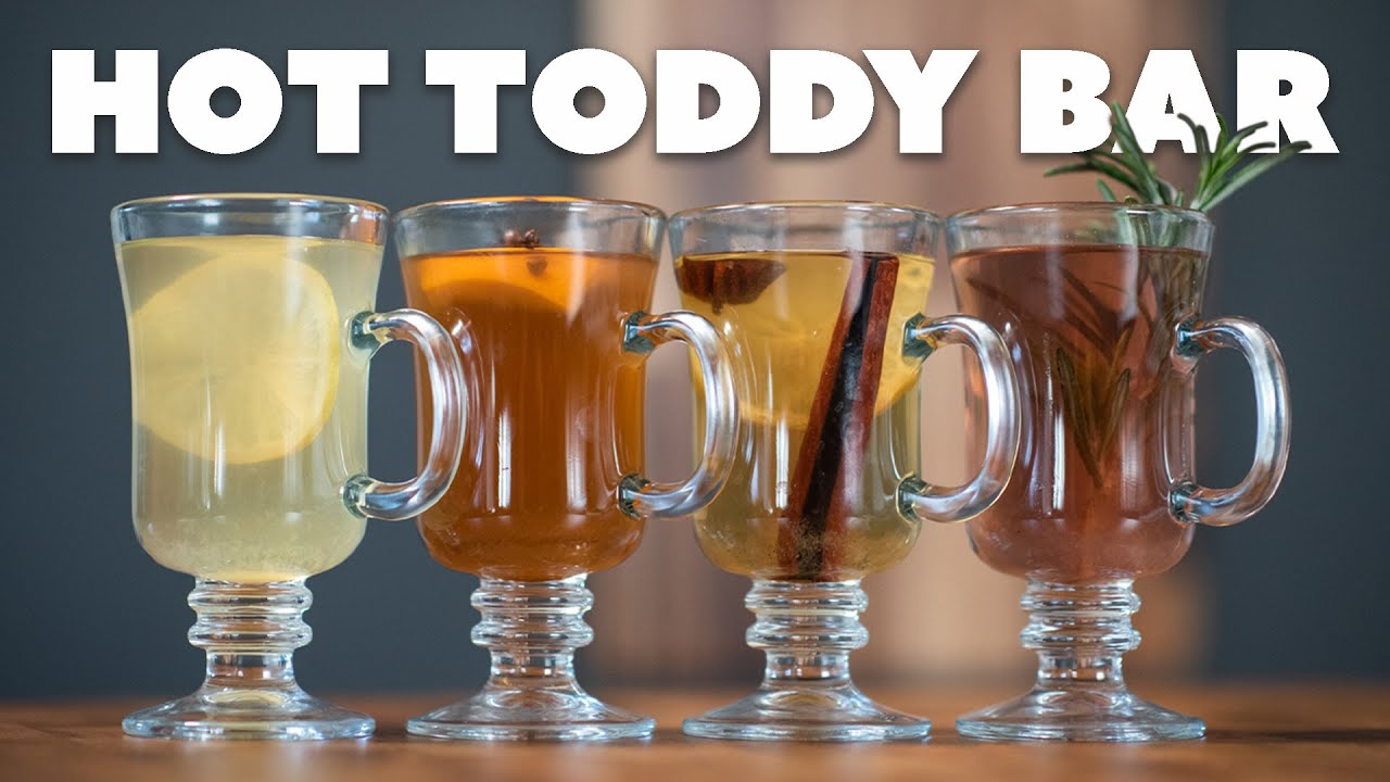 Hot Toddy Easy Recipes &  Toddy Bar Set-Up