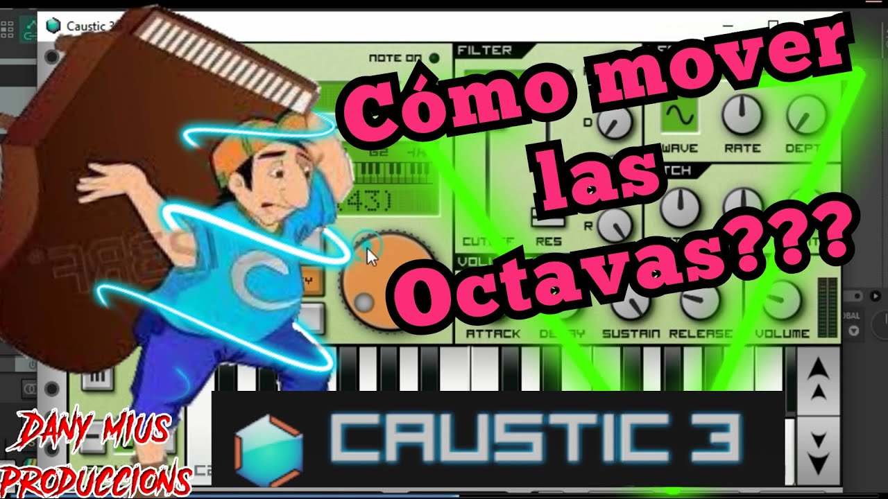 COMO MOVER DE OCTAVA UN SAMPLE en CAUSTIC (RECOMENDADO 2020) #APRENDIENDOCAUSTIC