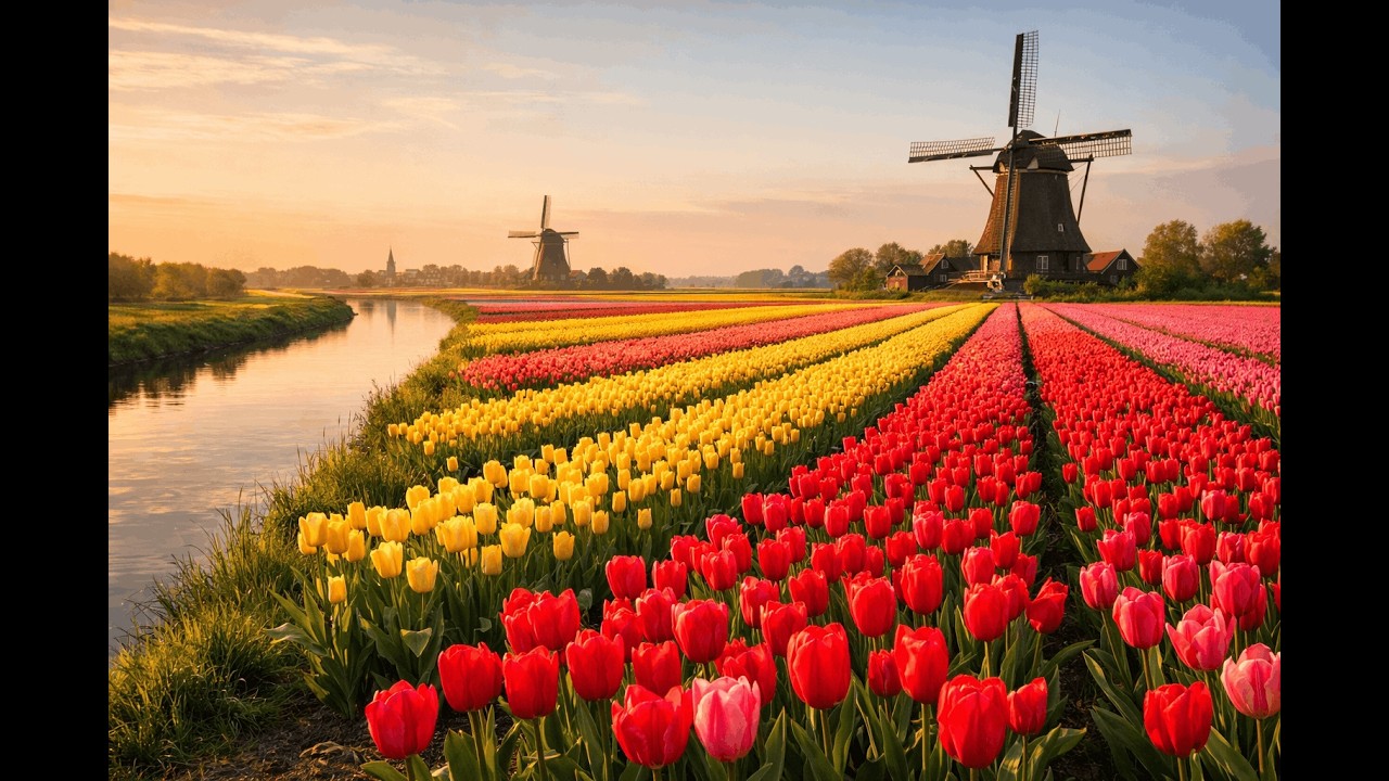 Tulip Season in the Netherlands Is Absolutely Breathtaking