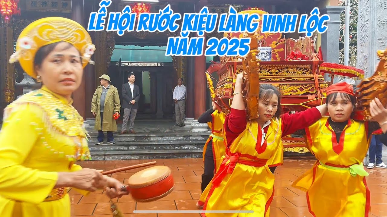Lễ hội truyền thống làng vĩnh lộc- xã yên nhân năm 2025/quê tôi 35nb