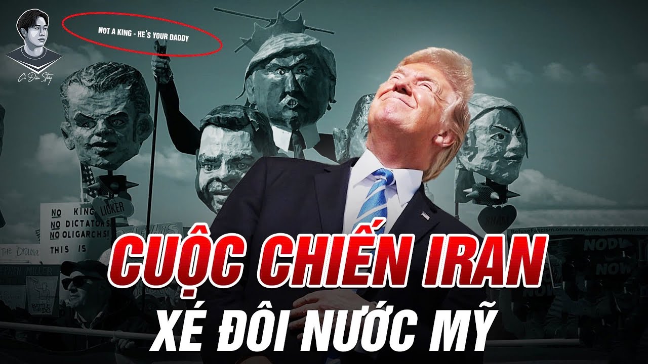 D&Acirc;N MỸ RẦM RỘ BIỂU T&Igrave;NH CHỐNG &ldquo;VUA TRUMP&rdquo; - FAN TRUMP KHỊA LẠI &ldquo;KO PHẢI VUA, M&Agrave; L&Agrave; BỐ&rdquo;