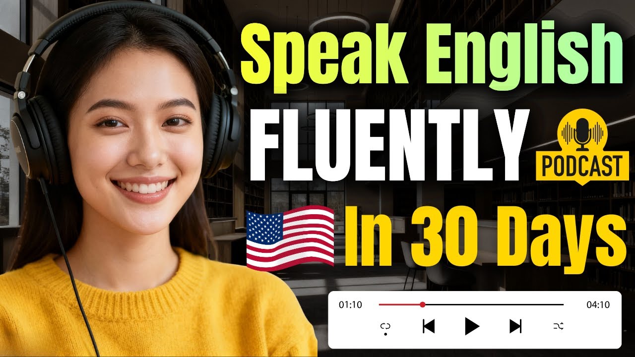 Learn to Speak Daily English Fluently in 30 Days | English Podcast
