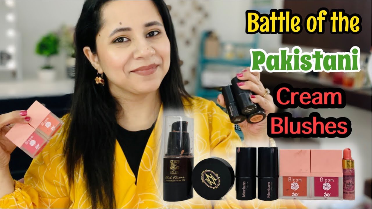 Битва пакистанских жидких/кремовых румян