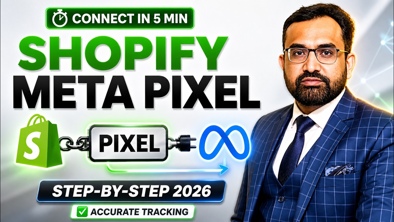 Facebook Pixel Setup For Shopify Store 2025 | Step By Step Guide Pixel Setup | Learn with Bilal