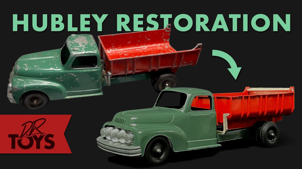 1950’s HUBLEY TOY TRUCK RESTORATION - Vintage Toy Truck