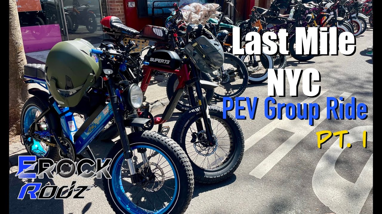 Last Mile NYC Super73 Group Ride on the Ariel Rider X-Class?! ⎮ Huge ebike Rideout! ⎮ Pt.1