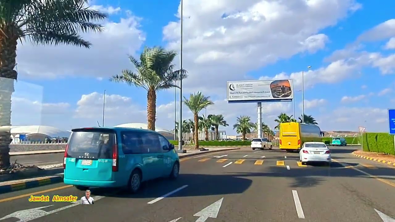 جمال طريق مطار المدينة المنورة 