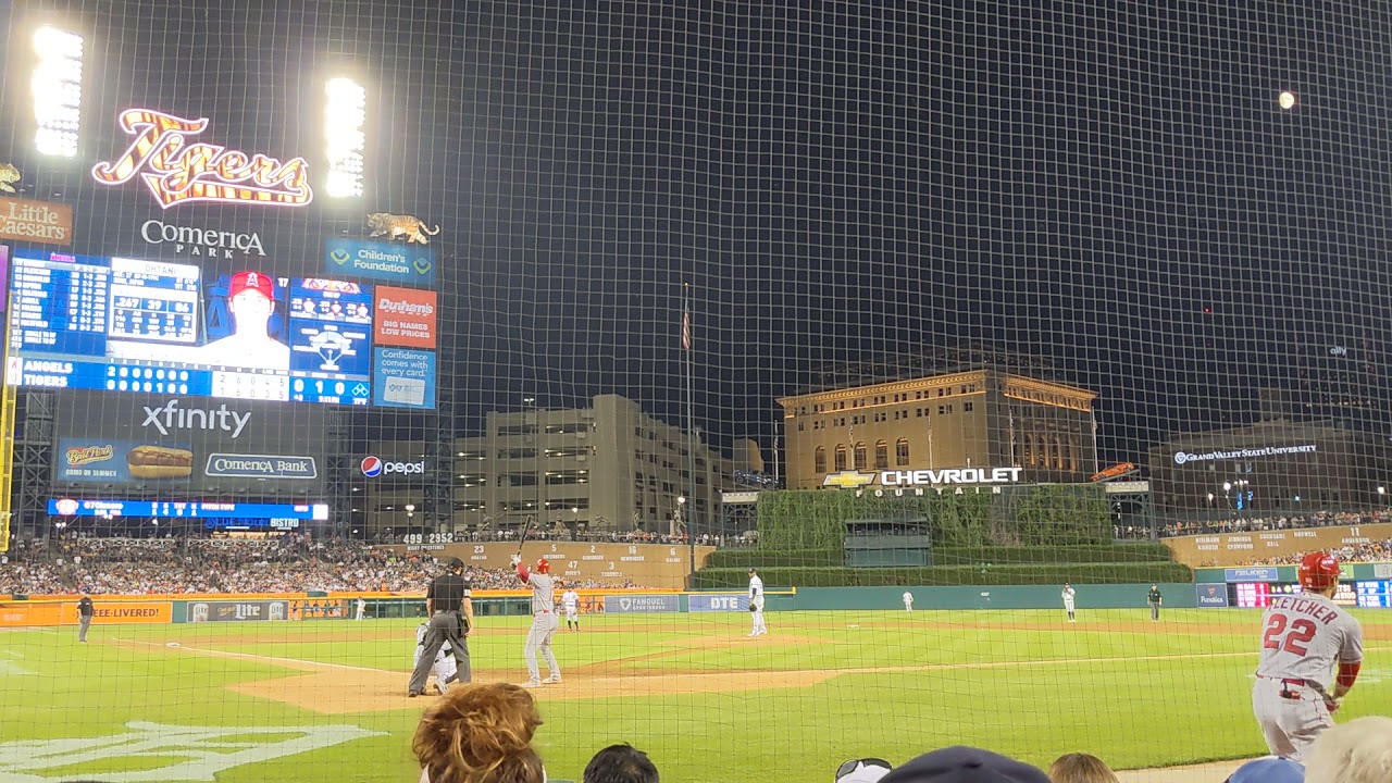 Shohei Ohtani 40th HR, 2021/8/18, Comerica Park