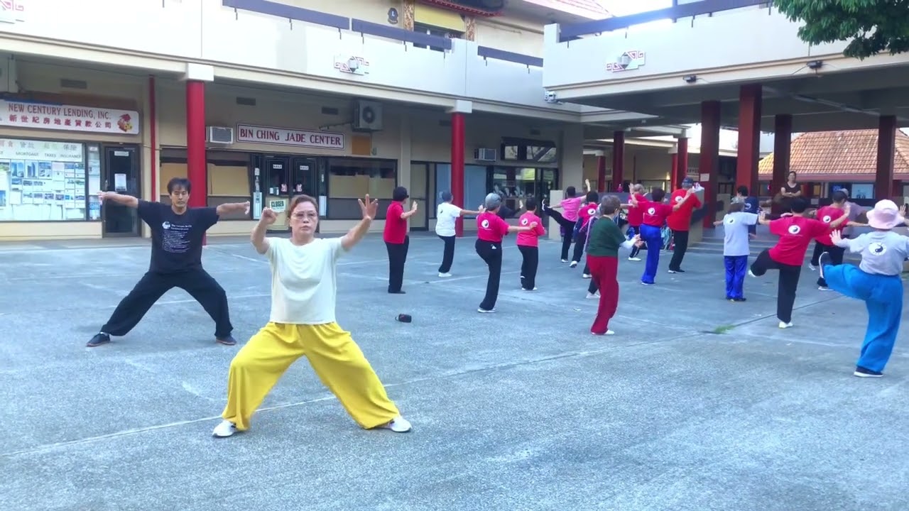 Master Sifu Tsui Ting Ying teaches form 56 Chen Style Taichichuan