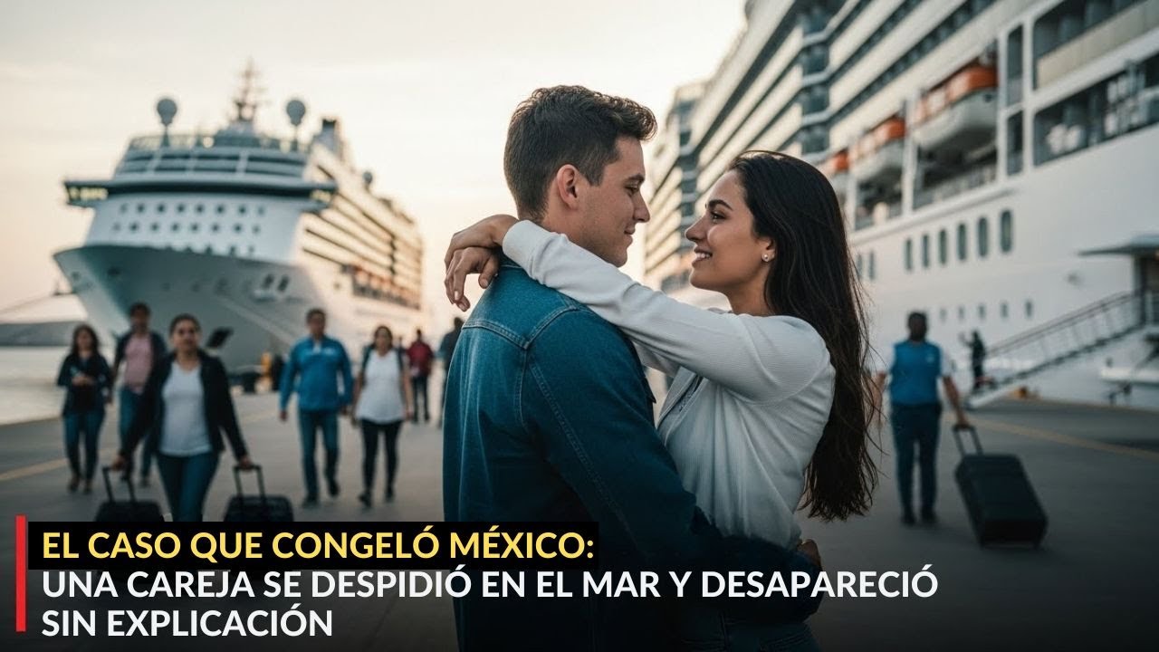 EL CASO QUE CONGELÓ MÉXICO: UNA PAREJA SE DESPIDIÓ EN EL MAR Y DESAPARECIÓ SIN EXPLICACIÓN