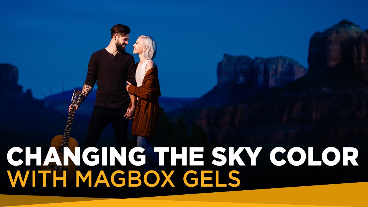 Using MagBox GELS to change the Sky Color with MagMod