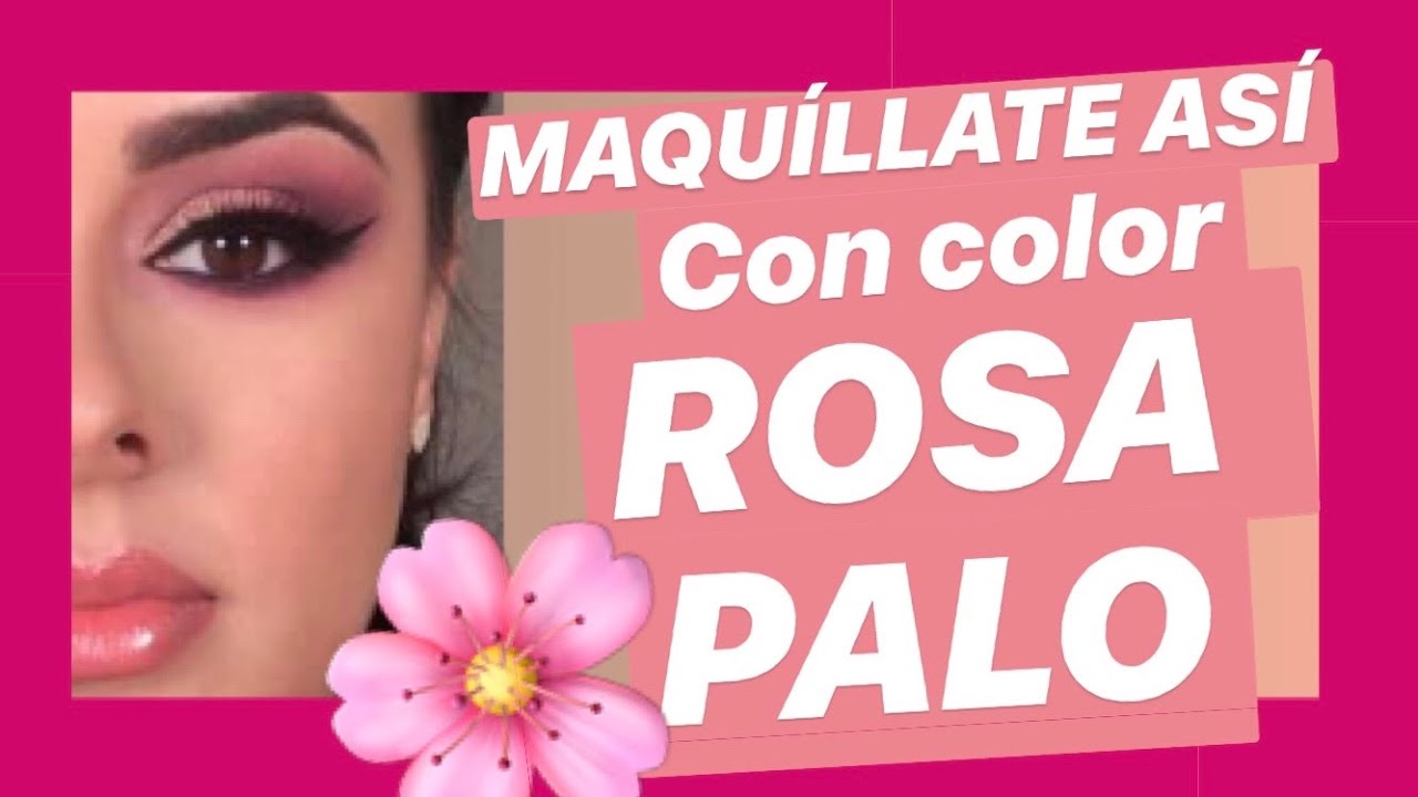 MAQUILLAJE QUE COMBINE CON VESTIDO ROSA PALO/MAQUILLAJE ROSADO PARA OJOS DE NOCHE