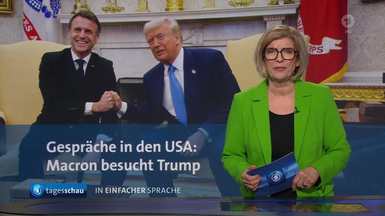 tagesschau in Einfacher Sprache 19:00 Uhr, 25.02.2025