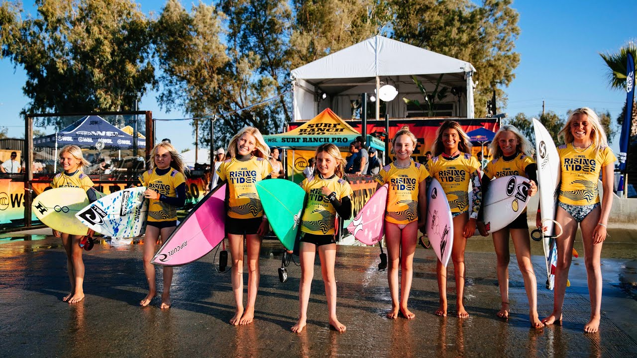 Young Surfers Get Inspired and Charge the Wave at Surf Ranch with Rising Tides pres. by Pura Vida