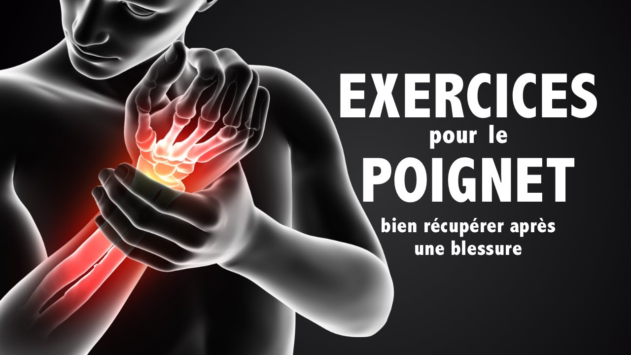 Exercices pour le poignet:  bien récupérer après une blessure !