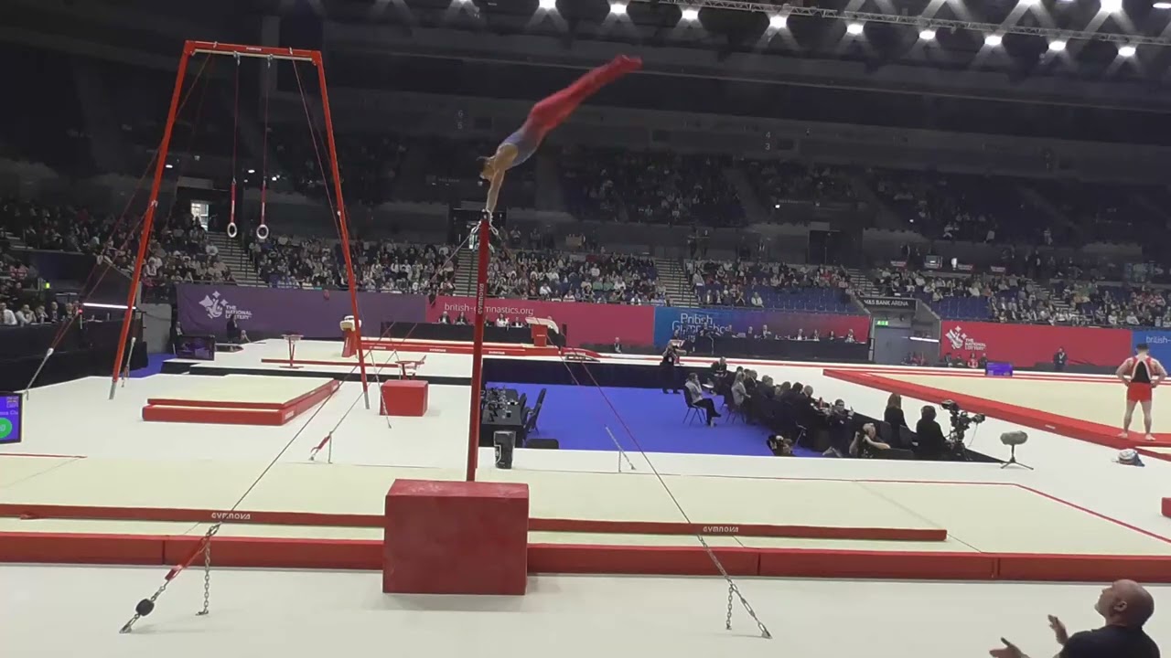 Sol Scott-H-Bar-GOLD-MAG U18 App-2024 Gymnastics British Championships